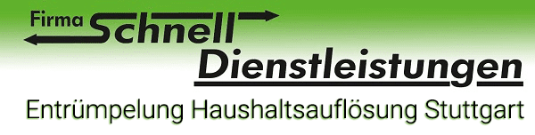 Entrümpelung Haushaltsauflösung Stuttgart - Schnell Dienstleistungen