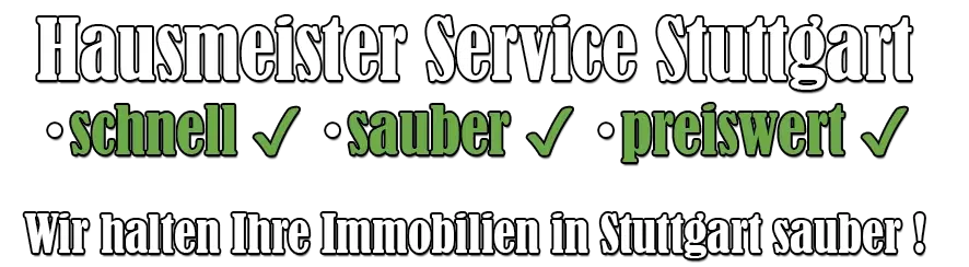 Hausmeister Stuttgart, Hausmeisterservice, Hausmeisterdienste