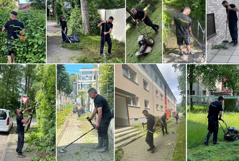 Hausmeister Stuttgart, Objektpflege Stuttgart, Gartenabfälle und Außenbereich Entsorgung