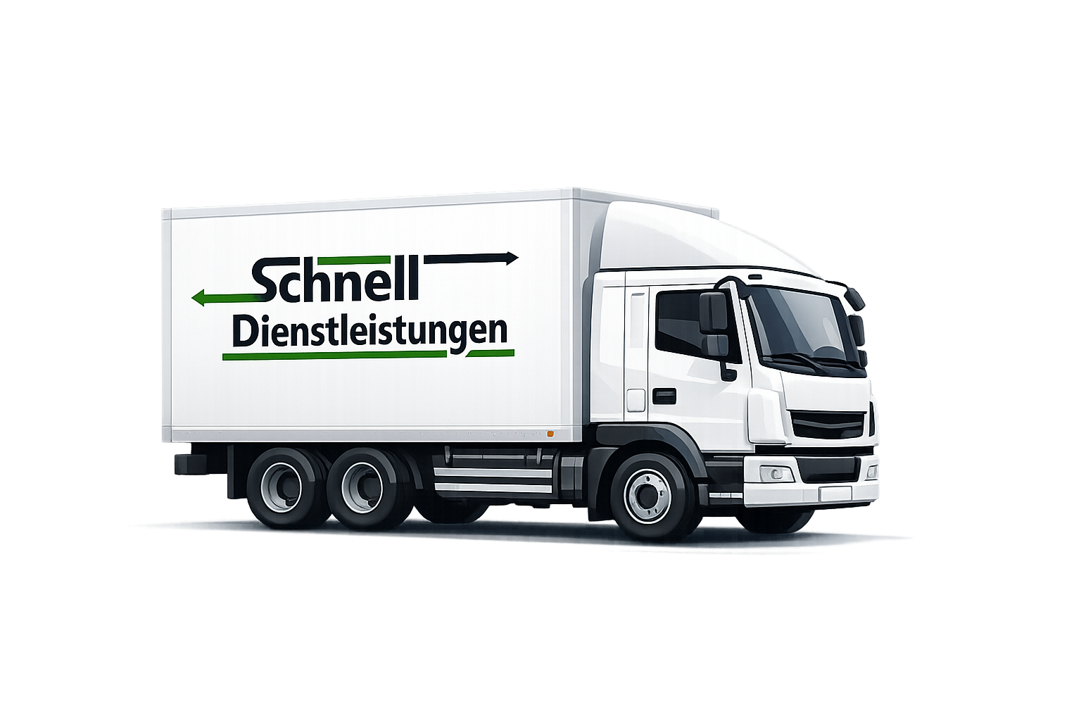 Entrümpelung Stuttgart Durchführung – Schnell Dienstleistungen LKW bei der Ausführung